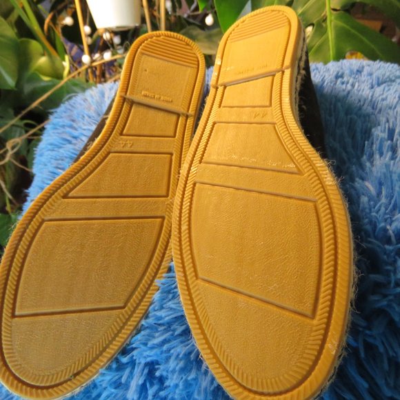 Men's Viscata espadrille shoes- Spain- natural jute soles - never worn - size 11 - Picture 5 of 12